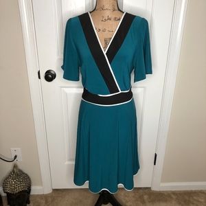 Love Squared Dresses - Love Squared Faux Wrap Dress NEW! Size 2X Love Squared Dresses - Love Squared Faux Wrap Dress NEW! Size 2X